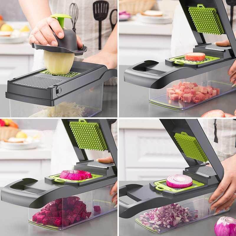 Vegetable Cutter Chopper and Slicer ( UAE Delivery Time: 1-3 Days )