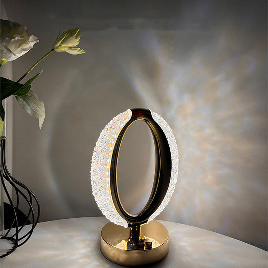 Star Eye Light Night Lamp - Crystal Touch Acrylic Frame for Home Decor and Ambience