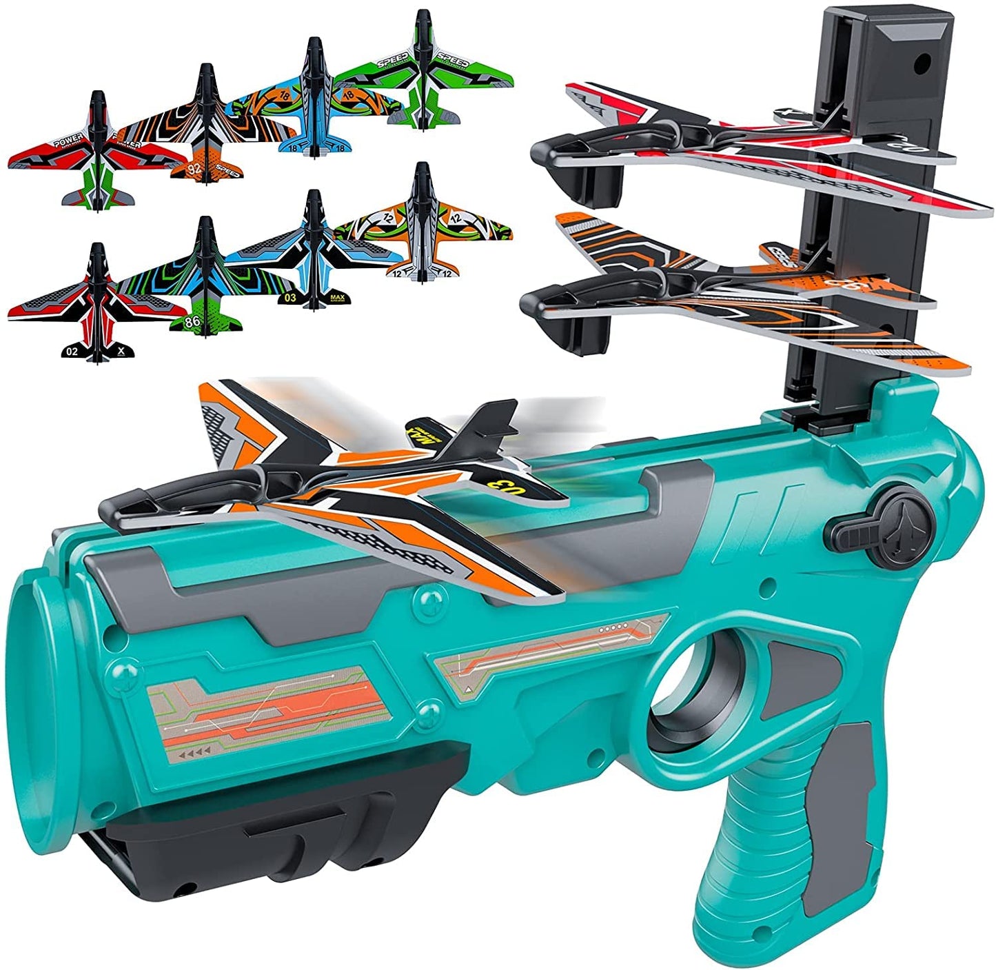 Air Plane Toy Gun ( UAE Delivery Time: 1-3 Days )