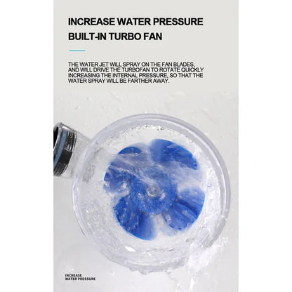 High Pressure Turbocharged Shower Head  ( UAE Delivery Time: 1-3 Days )