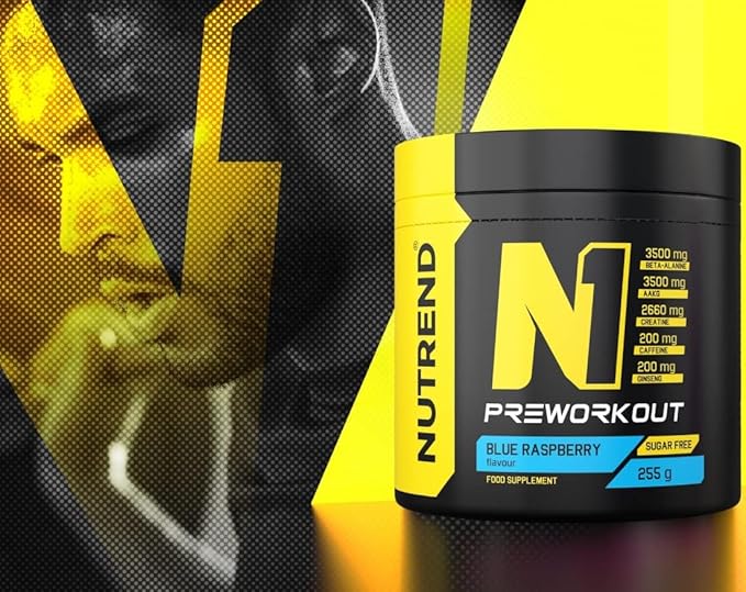 N1- Pre-Workout Blue Raspberry (Original) ©