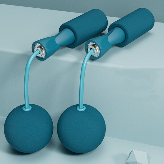 Training Jump Rope Set – Adjustable Fitness Jump Ropes with Silicone Handles, Speed Cordless Ball, and PVC Wire